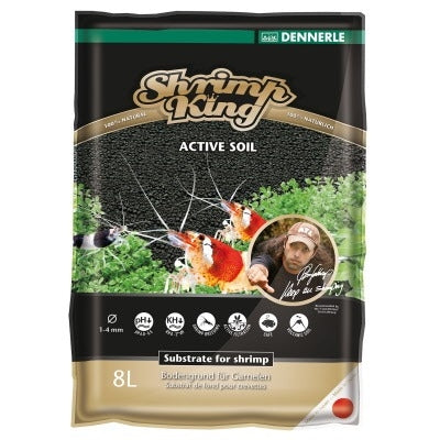 Substrat Dennerle ShrimpKing Soil 8 litri